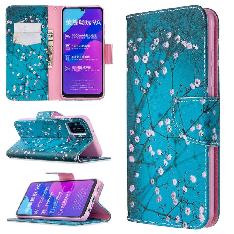 Etui Folio Honor 9A Kwitnące Drzewo Etui Ochronne