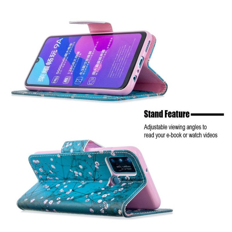 Etui Folio Honor 9A Kwitnące Drzewo Etui Ochronne