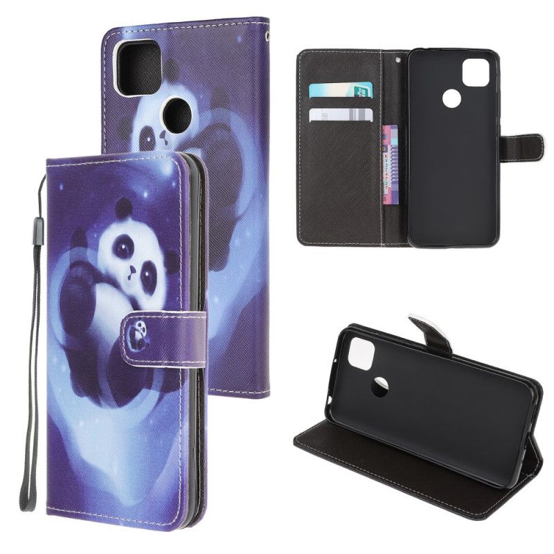 Etui Folio Xiaomi Redmi 9C Miejsce Na Pandę Ze Stringami