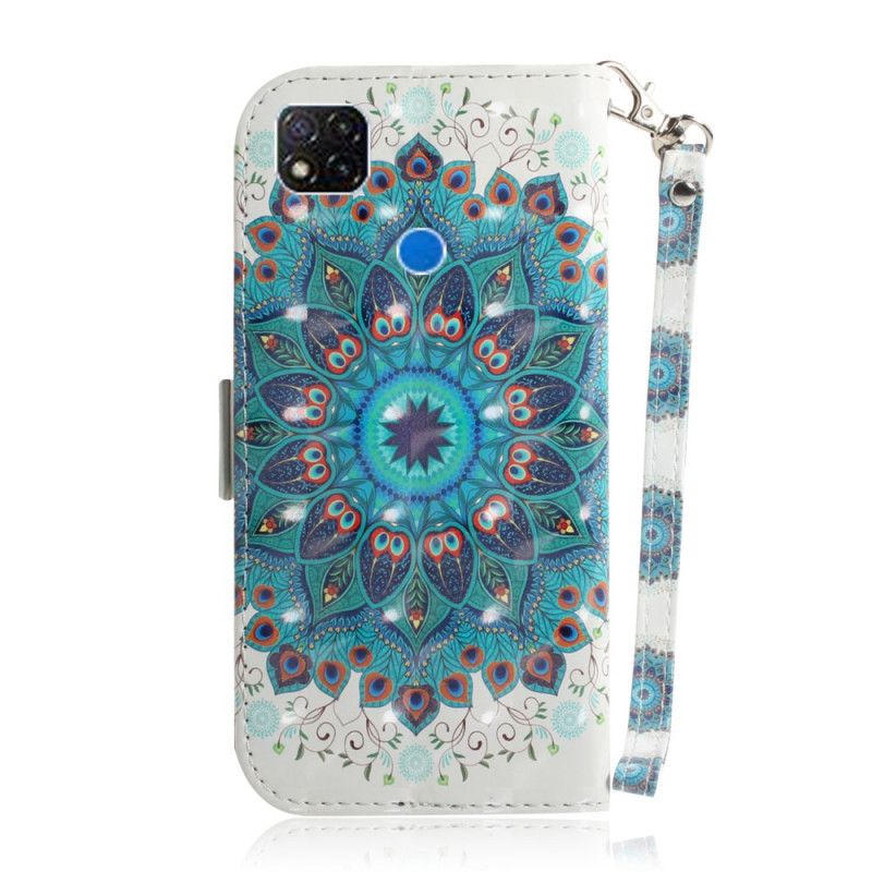 Etui Folio Xiaomi Redmi 9C Mistrzowska Mandala Ze Stringami