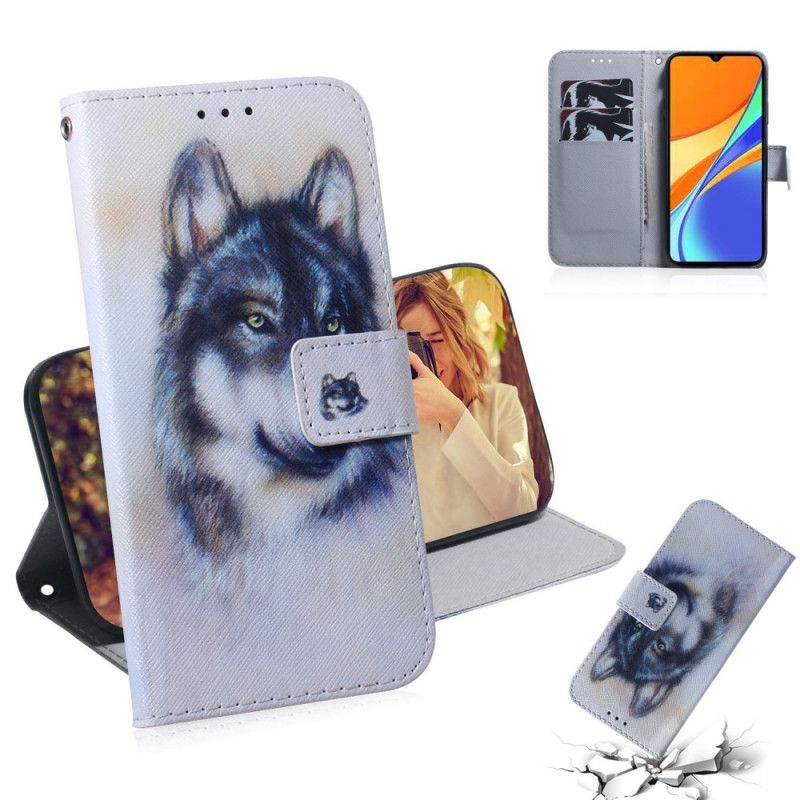 Etui Folio Xiaomi Redmi 9C Psie Spojrzenie Etui Ochronne