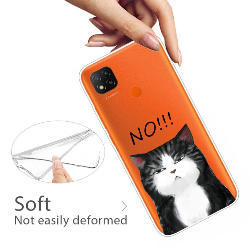 Etui Xiaomi Redmi 9C Kot. Który Mówi Nie