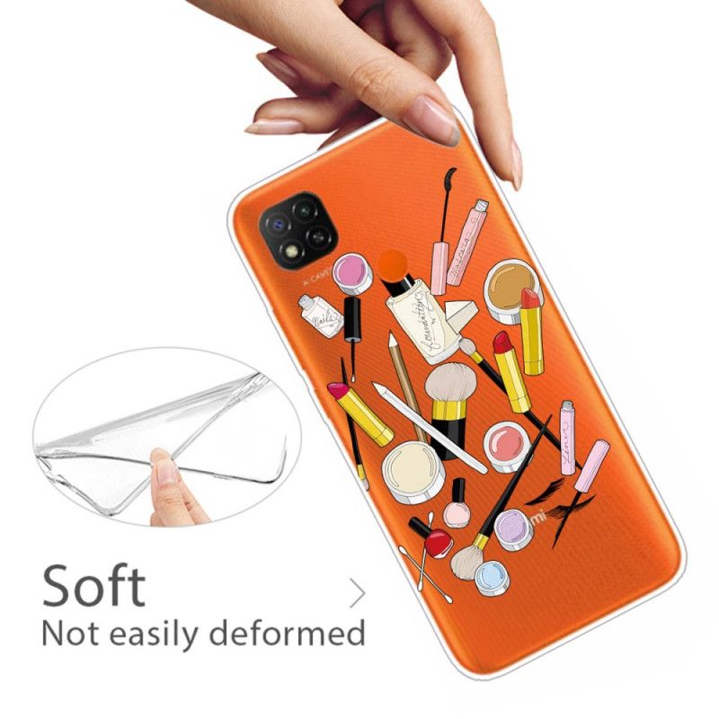 Etui Xiaomi Redmi 9C Makijaż Górny Etui Ochronne