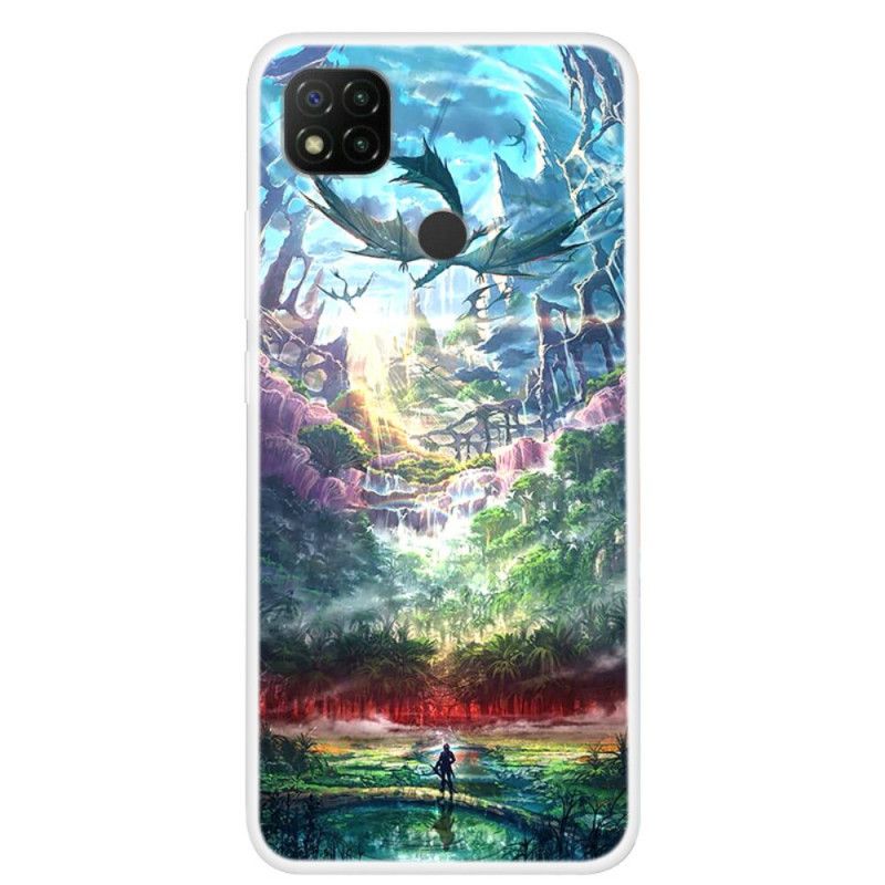 Etui Xiaomi Redmi 9C Niebiańska Natura Etui Ochronne