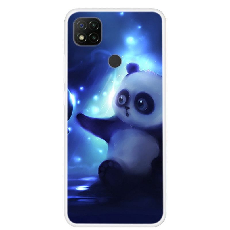 Etui Xiaomi Redmi 9C Panda W Kosmosie Etui Ochronne