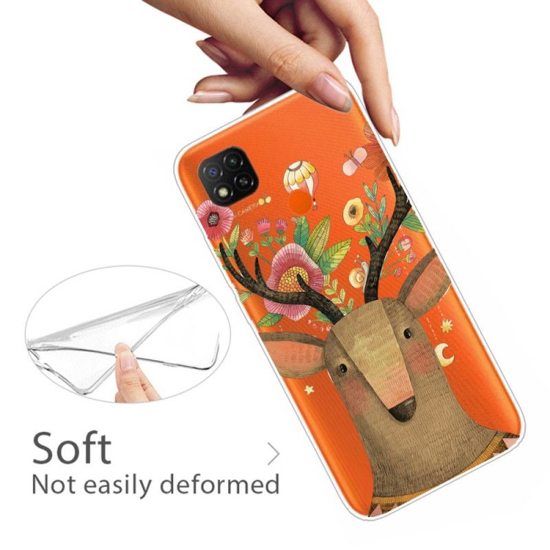 Etui Xiaomi Redmi 9C Plemienne Jelenie