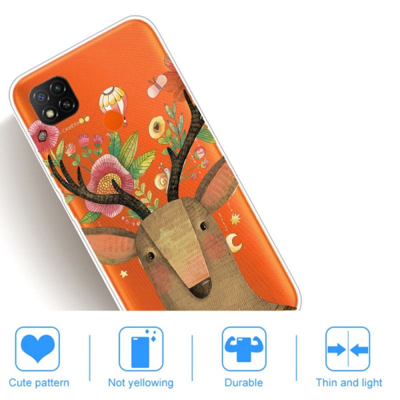 Etui Xiaomi Redmi 9C Plemienne Jelenie