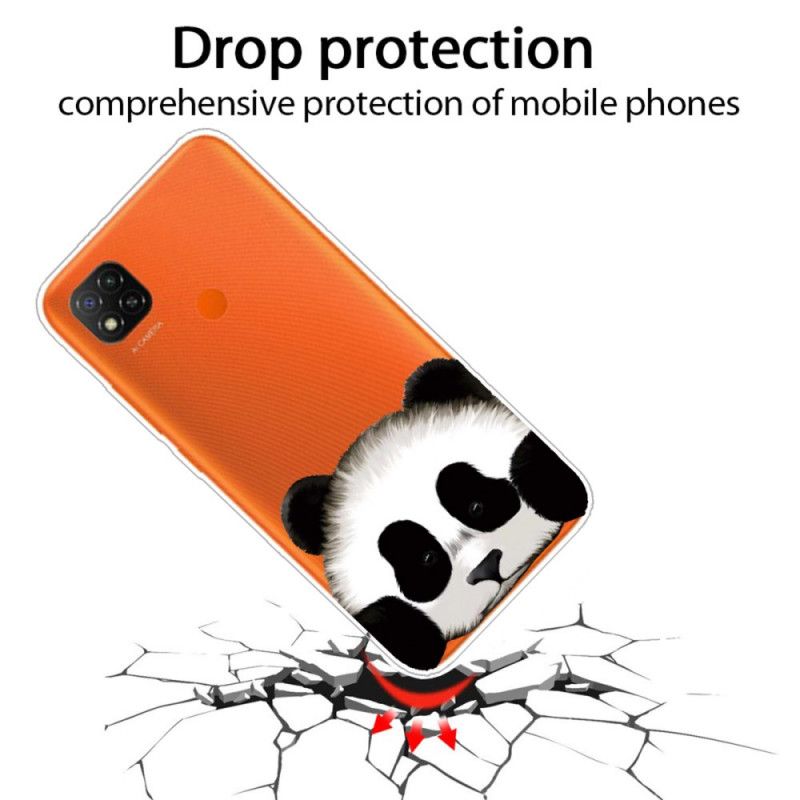 Etui Xiaomi Redmi 9C Przezroczysta Panda Etui Ochronne