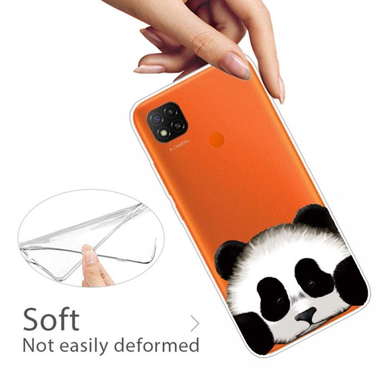 Etui Xiaomi Redmi 9C Przezroczysta Panda Etui Ochronne