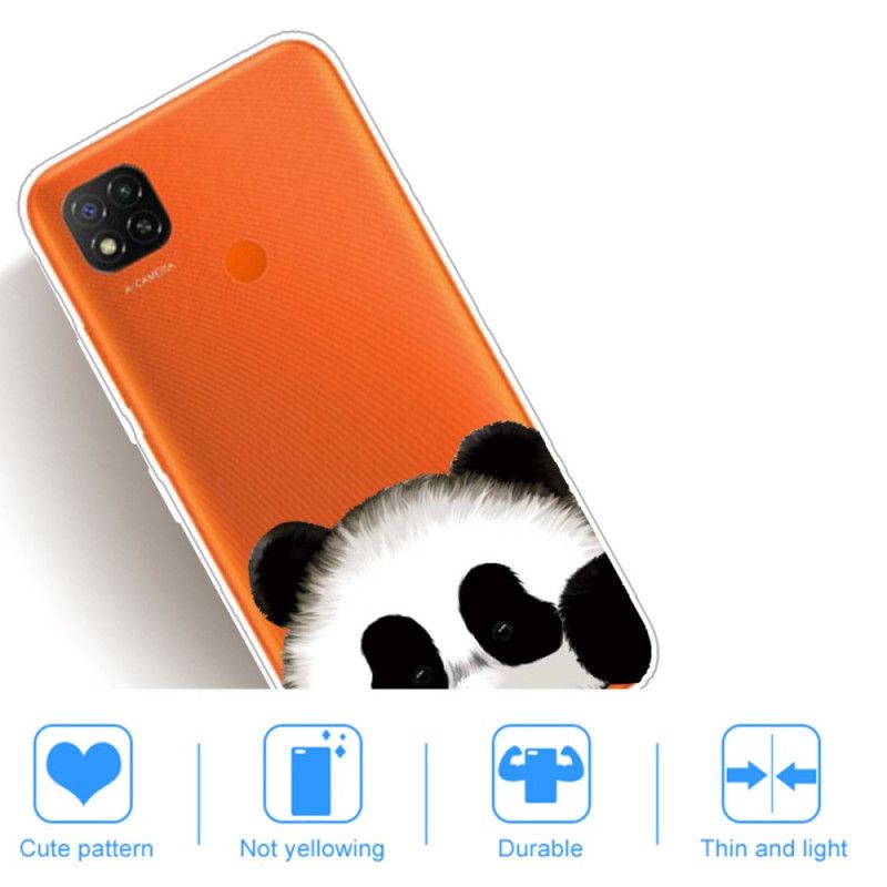 Etui Xiaomi Redmi 9C Przezroczysta Panda Etui Ochronne