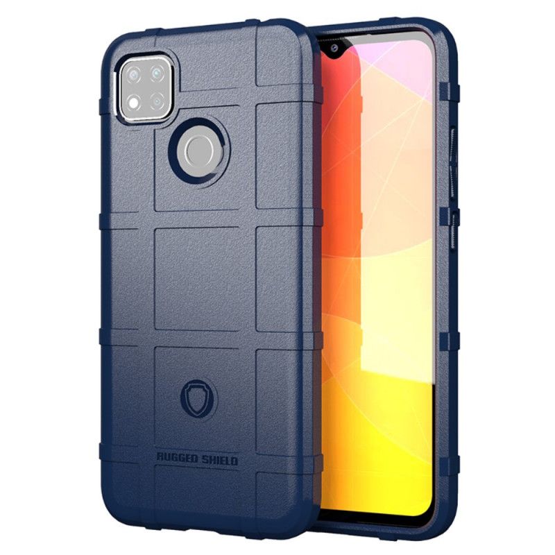 Etui Xiaomi Redmi 9C Szary Czarny Wytrzymała Tarcza