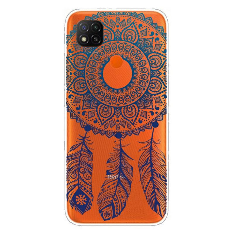 Etui Xiaomi Redmi 9C Wyjątkowa Kwiatowa Mandala