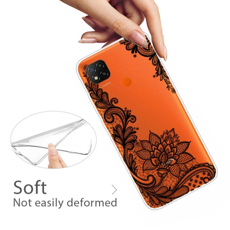 Etui Xiaomi Redmi 9C Wysublimowana Koronka Etui Ochronne