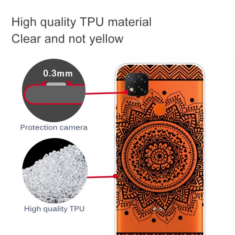 Etui Xiaomi Redmi 9C Wysublimowana Mandala Etui Ochronne