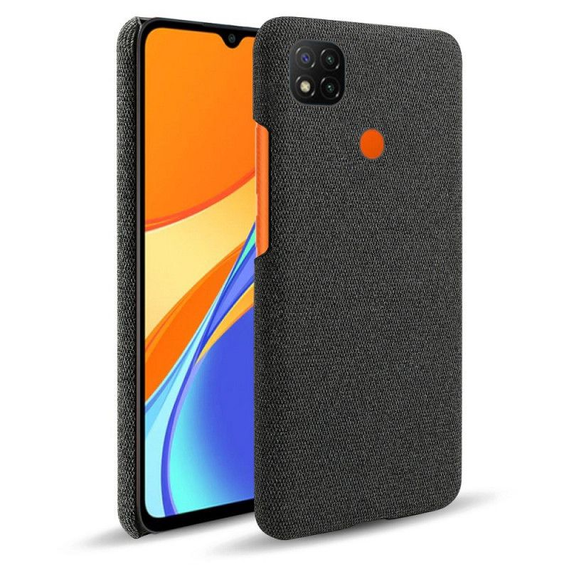 Futerały Xiaomi Redmi 9C Szary Czarny Szykowna Tkanina Ksq