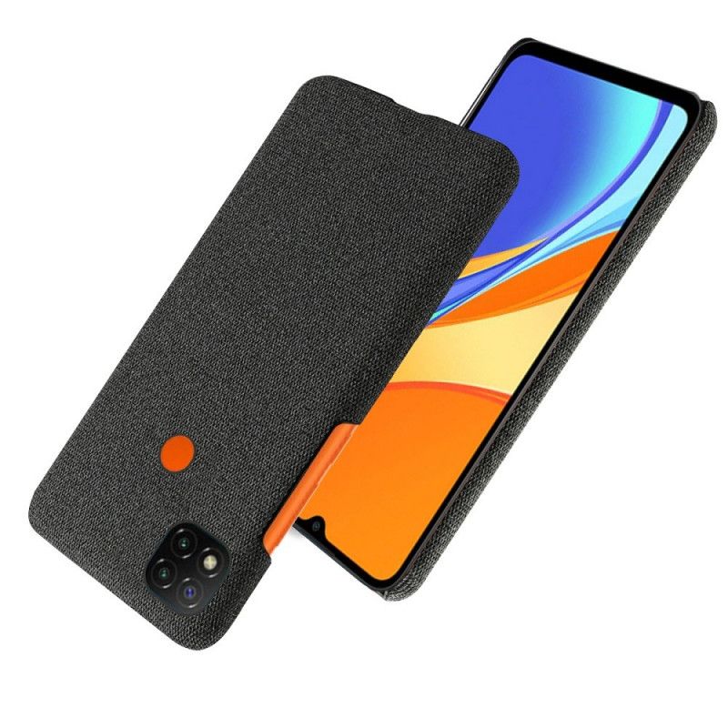 Futerały Xiaomi Redmi 9C Szary Czarny Szykowna Tkanina Ksq