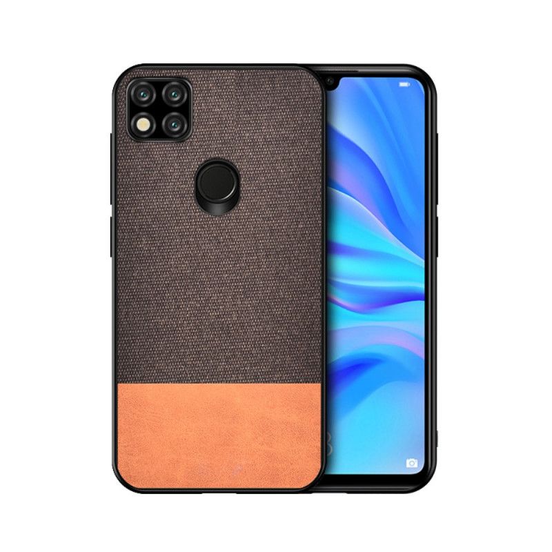 Futerały Xiaomi Redmi 9C Szary Czarny Zgryz Sztucznej Skóry