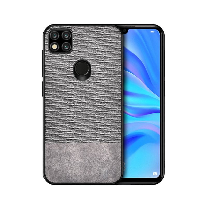 Futerały Xiaomi Redmi 9C Szary Czarny Zgryz Sztucznej Skóry