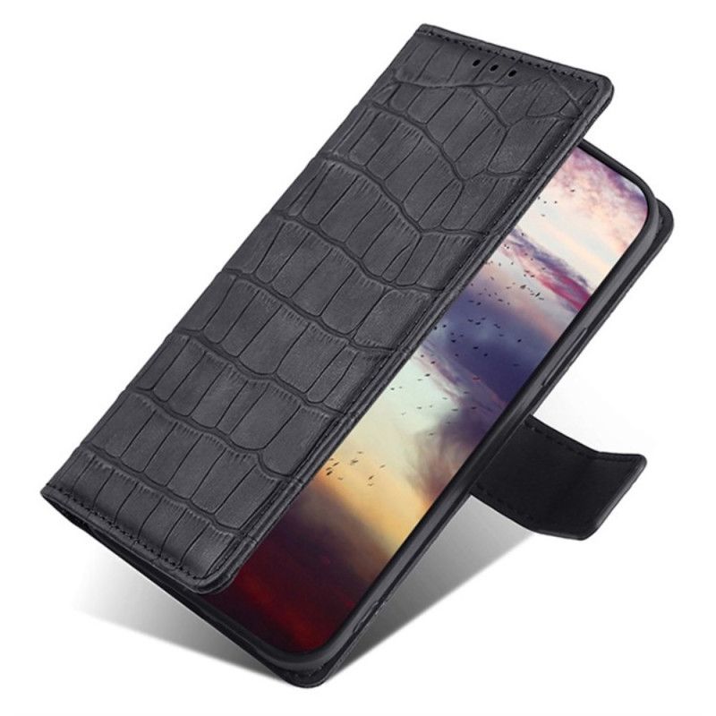 Etui Folio Do Realme 12 Pro / 12 Pro Plus Styl Krokodyla