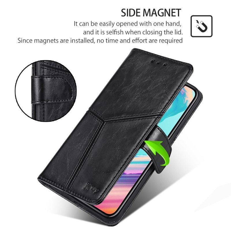 Etui Folio Realme 12 Pro / 12 Pro Plus Wzór Geometryczny