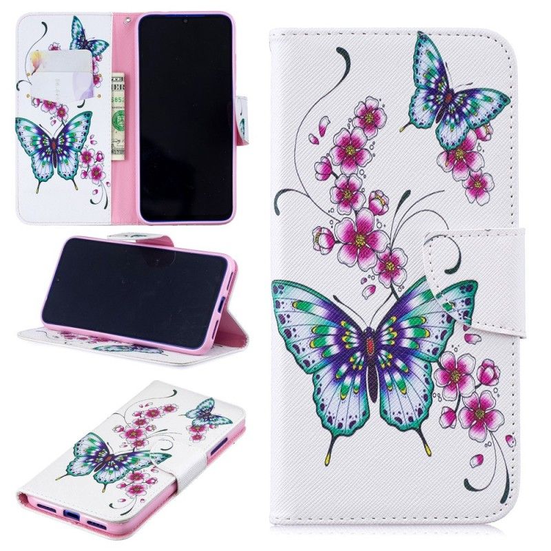 Etui Folio Xiaomi Redmi Note 7 Cudowne Motyle