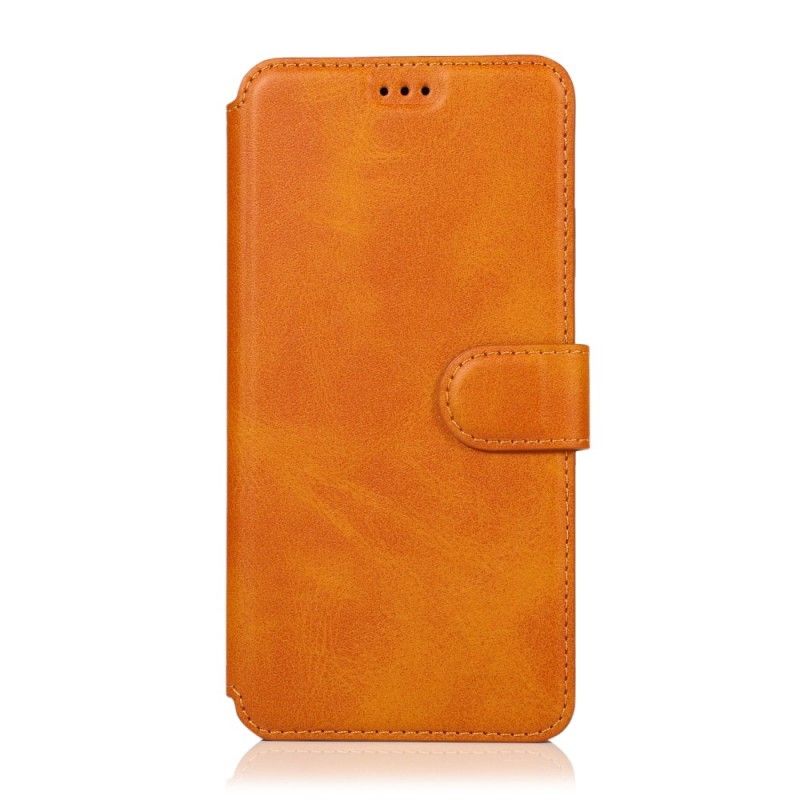 Etui Folio Xiaomi Redmi Note 7 Granatowy Czarny Ekstremalny Efekt Skóry