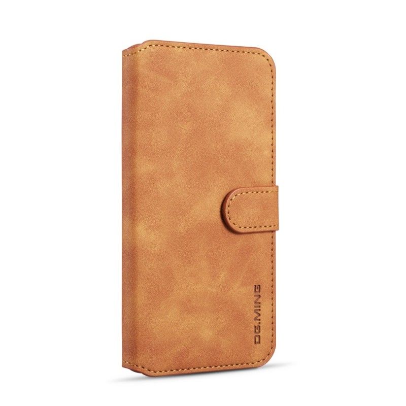 Etui Folio Xiaomi Redmi Note 7 Szary Czarny Retro Dg.Ming