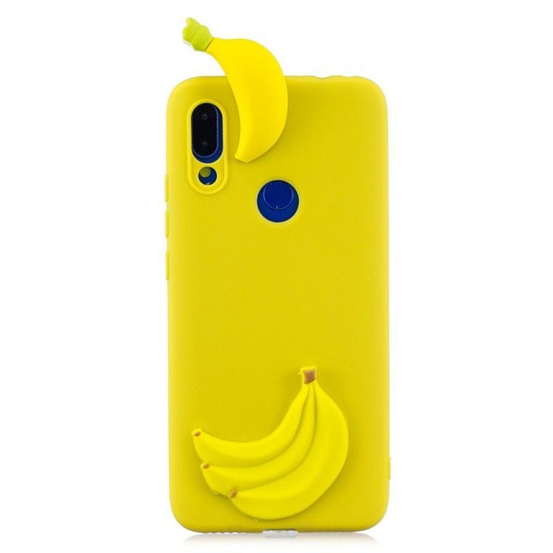 Etui Xiaomi Redmi Note 7 3D Banan Etui Ochronne