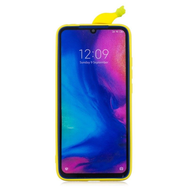 Etui Xiaomi Redmi Note 7 3D Banan Etui Ochronne