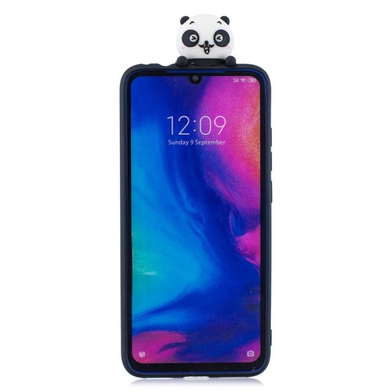 Etui Xiaomi Redmi Note 7 Biały Czarny 3D Moja Panda