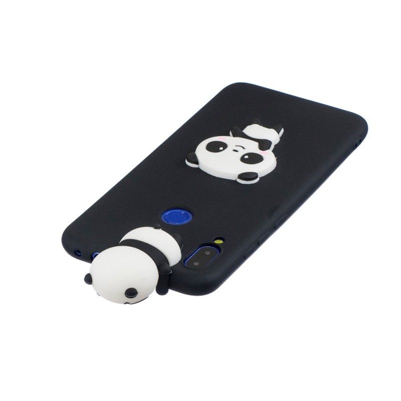 Etui Xiaomi Redmi Note 7 Biały Czarny 3D Moja Panda