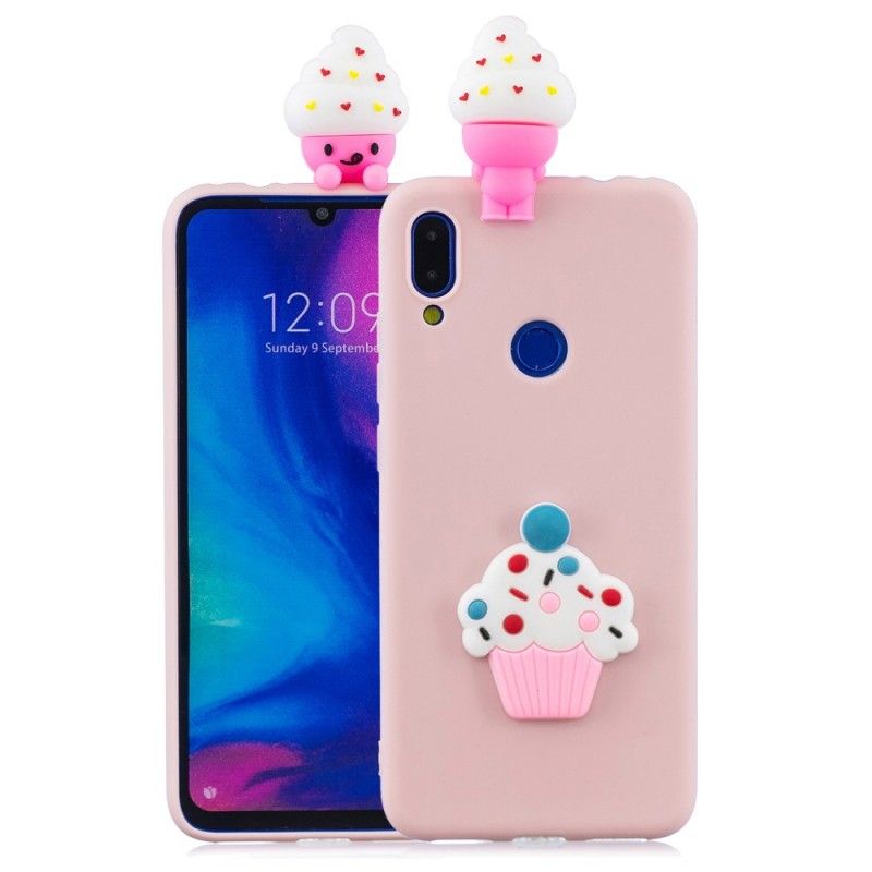 Etui Xiaomi Redmi Note 7 Ciasto W Kształcie Kubka 3D