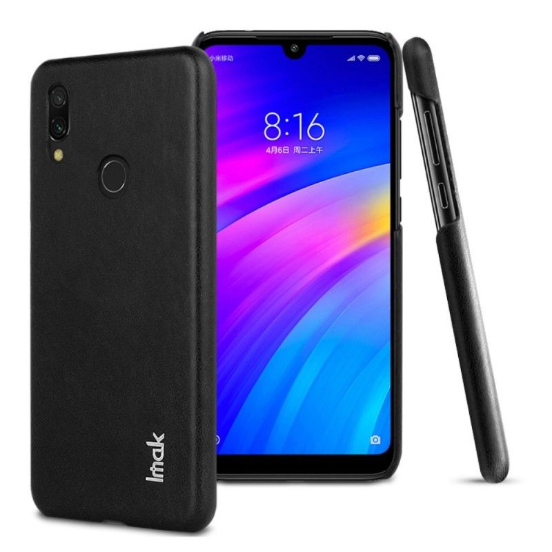 Etui Xiaomi Redmi Note 7 Czarny Imak Ruiyi Seria Imak Efekt Skóry