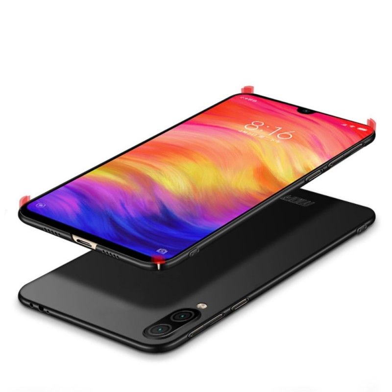 Etui Xiaomi Redmi Note 7 Czerwony Czarny Mofi Etui Ochronne