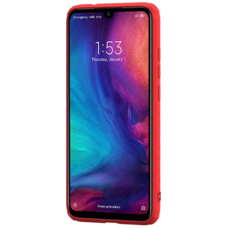 Etui Xiaomi Redmi Note 7 Czerwony Elastyczny Nillkin