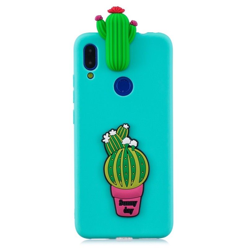 Etui Xiaomi Redmi Note 7 Kaktusowe Szaleństwo W 3D Etui Ochronne