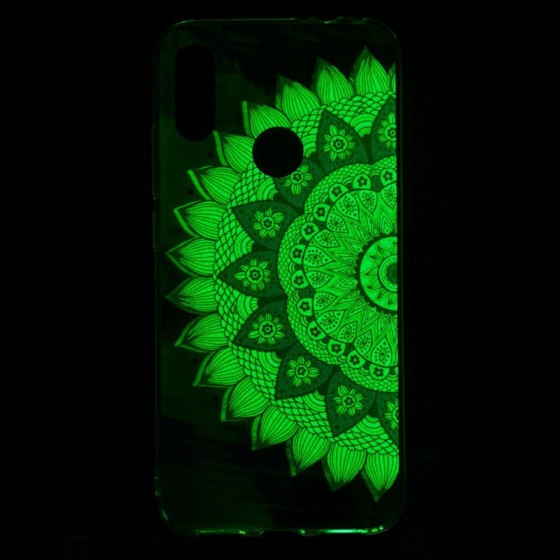 Etui Xiaomi Redmi Note 7 Mandala W Kolorze Fluorescencyjnym Etui Ochronne