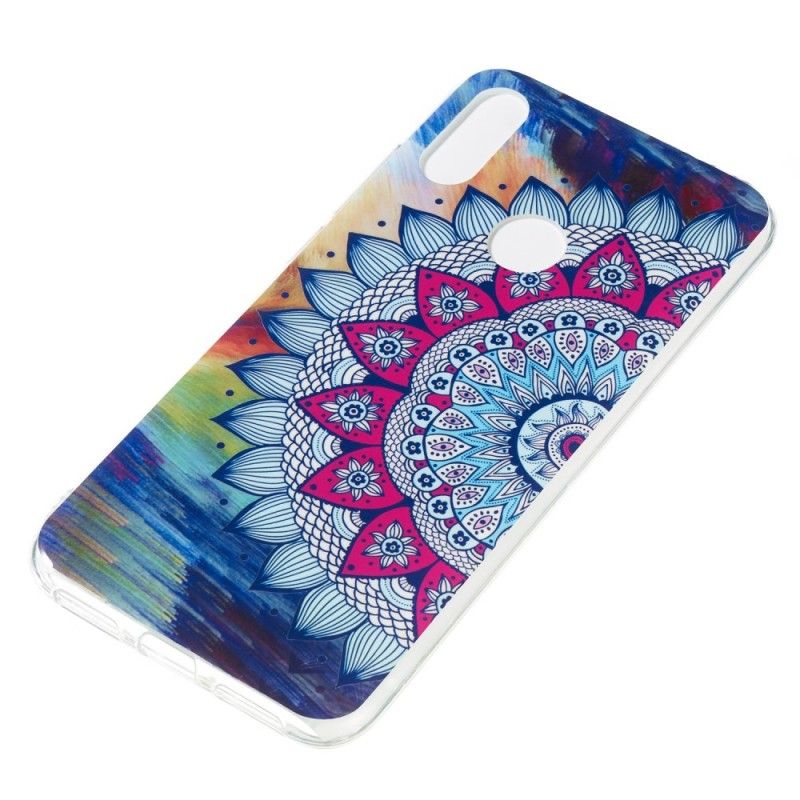 Etui Xiaomi Redmi Note 7 Mandala W Kolorze Fluorescencyjnym Etui Ochronne