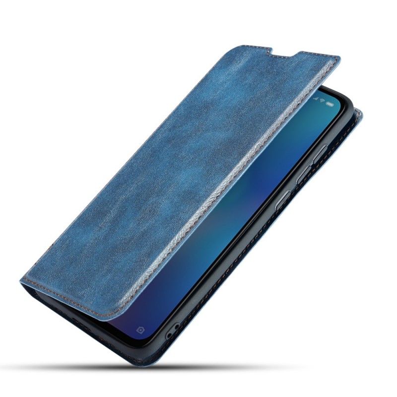 Flip Kotelot Xiaomi Redmi Note 7 Brązowy Ciemnoniebieski Etui na Telefon Ultra Finezja