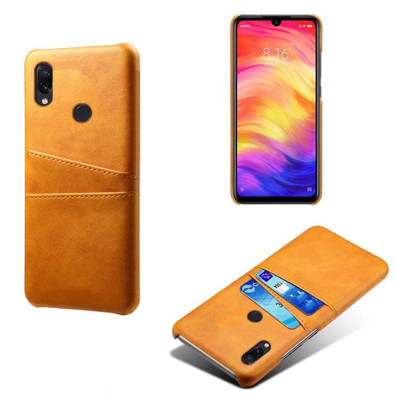 Futerały Xiaomi Redmi Note 7 Cyjan Posiadacz Karty