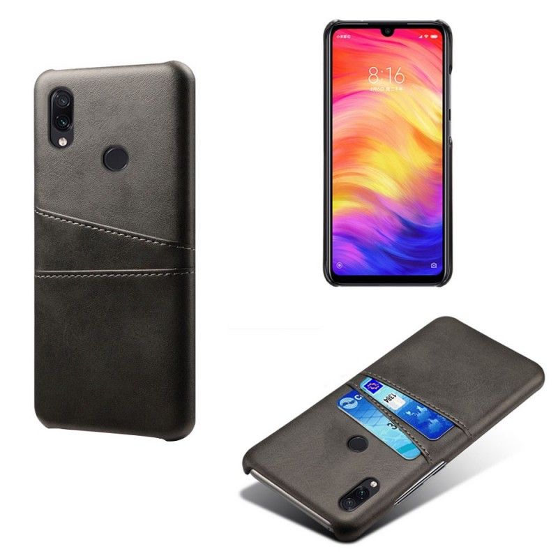 Futerały Xiaomi Redmi Note 7 Cyjan Posiadacz Karty