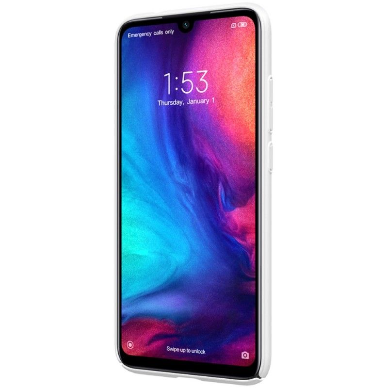 Futerały Xiaomi Redmi Note 7 Czarny Etui na Telefon Sztywny Matowy Nillkin