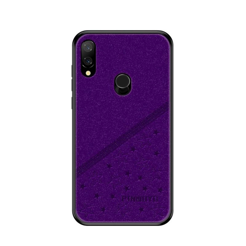 Futerały Xiaomi Redmi Note 7 Czerwony Czarny Etui na Telefon Szczęśliwa Seria Pinwuyo