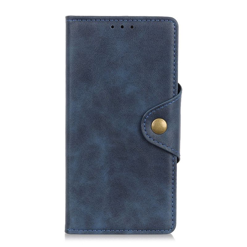 Etui Folio iPhone 11 Pro Max Czerwony Czarny Imitacja Skóry Guzików