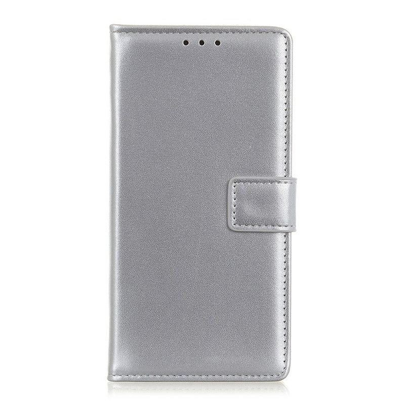 Etui Folio iPhone 11 Pro Max Granatowy Czarny Kolor Jesieni Imitacji Skóry Etui Ochronne