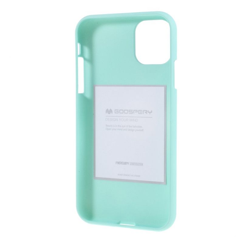 Etui iPhone 11 Pro Max Biały Czarny Goospery Z Rtęci Matowej