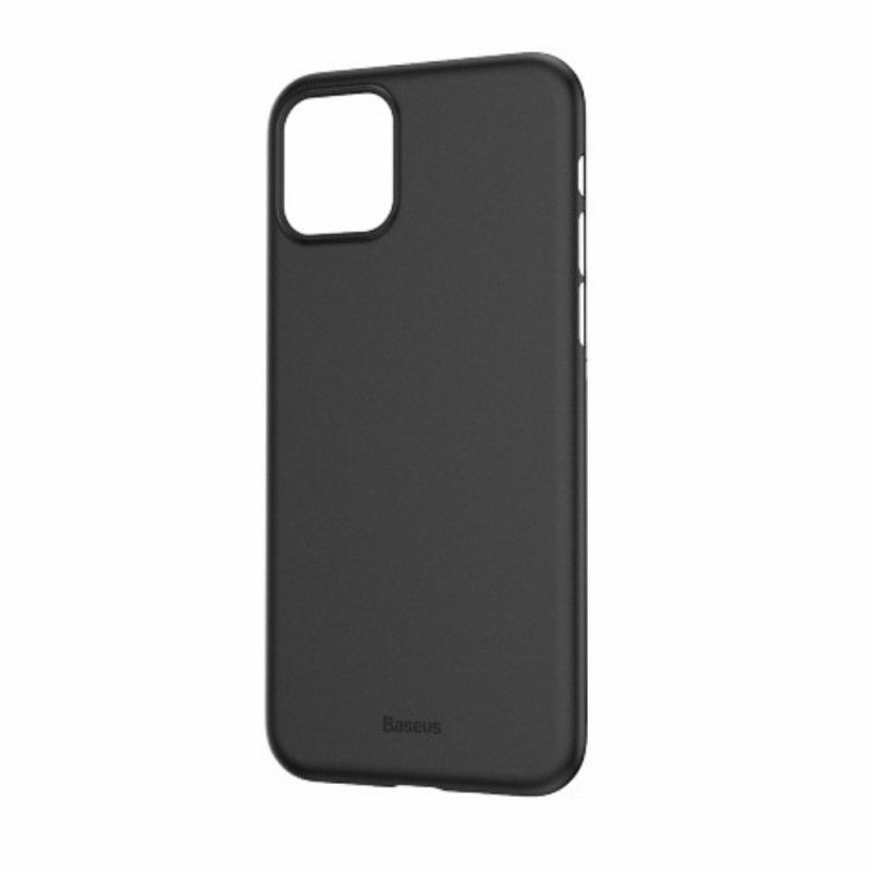 Etui iPhone 11 Pro Max Biały Czarny Matowa Półprzezroczysta Podstawa Etui Ochronne