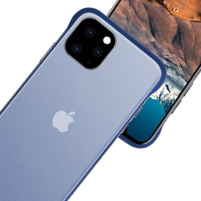 Etui iPhone 11 Pro Max Czarny Matowa Seria Przezroczysta Nxe Etui Ochronne