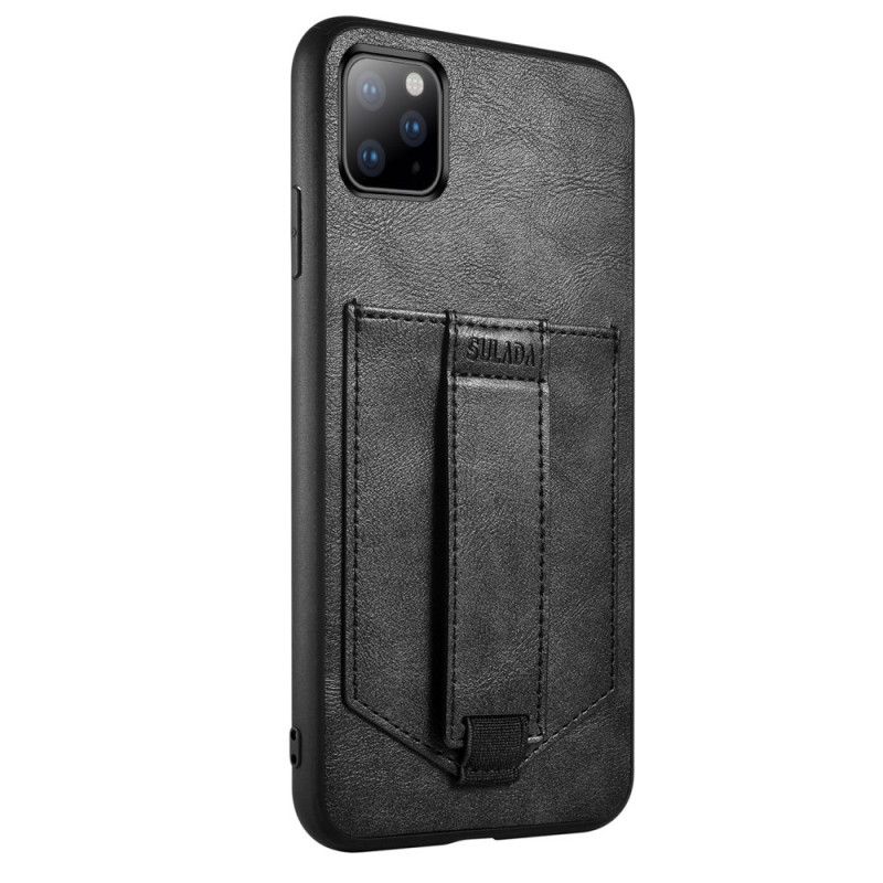 Etui iPhone 11 Pro Max Czerwony Czarny Fajna Seria Sulada