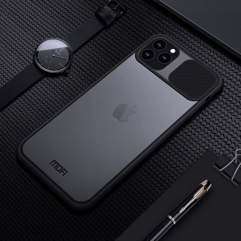 Etui iPhone 11 Pro Max Czerwony Czarny Osłona Modułu Foto Mofi Etui Ochronne